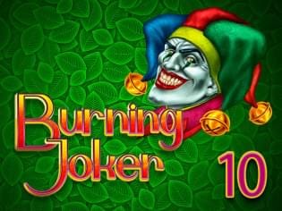 Burning Joker 10 lines screenshot