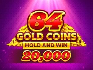 64 Gold Coins Hold and Win 20,000 screenshot